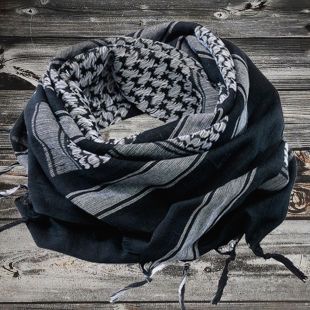 Арафатка «Чёрно-белая» хлопок